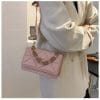 Geometric Quilted Crossbody Bag
