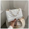 Geometric Quilted Crossbody Bag