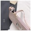 Korean Style Bow Tie Shoulder Bag - Glossy Crinkled Underarm Handbag for Women - Image 8
